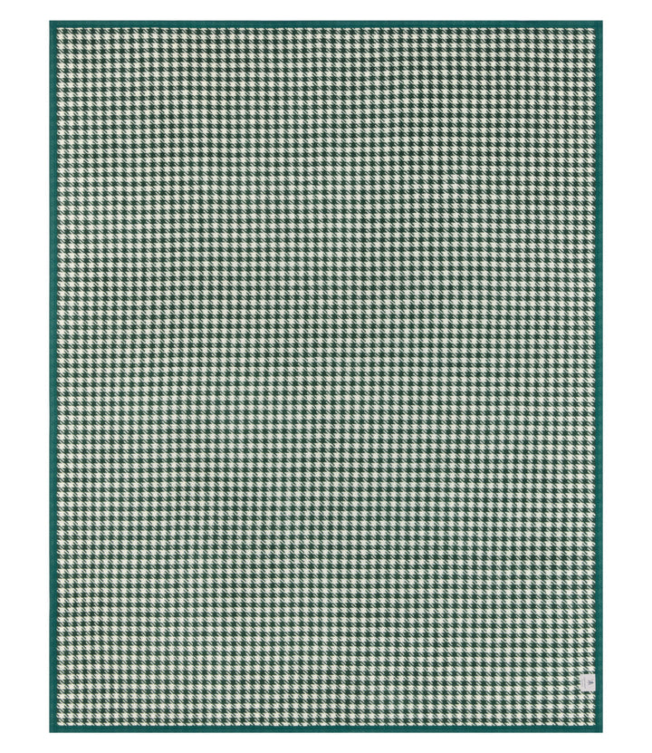 Houndstooth Evergreen Blanket