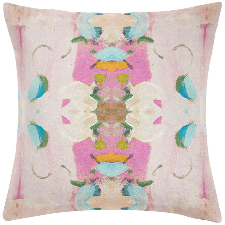Monet’s Garden Pink 22x22 Pillow