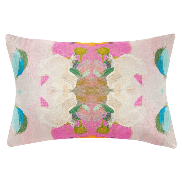 Monet’s Garden Pink 22x22 Pillow