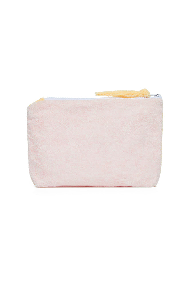 The Sagaponack Heart Pouch - Pink/Peach