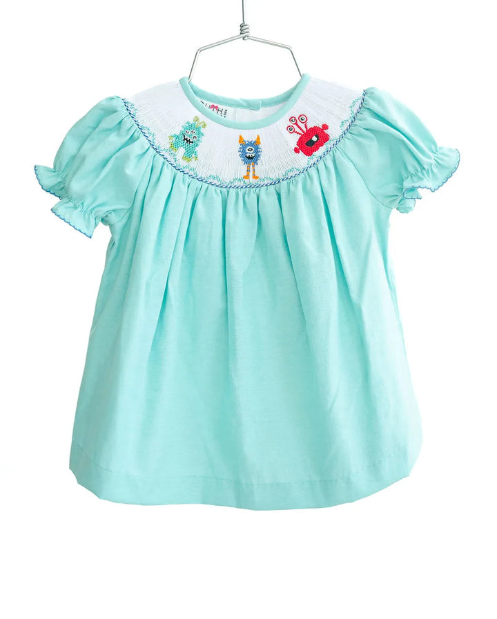 Monsters Smocked Helen Dress