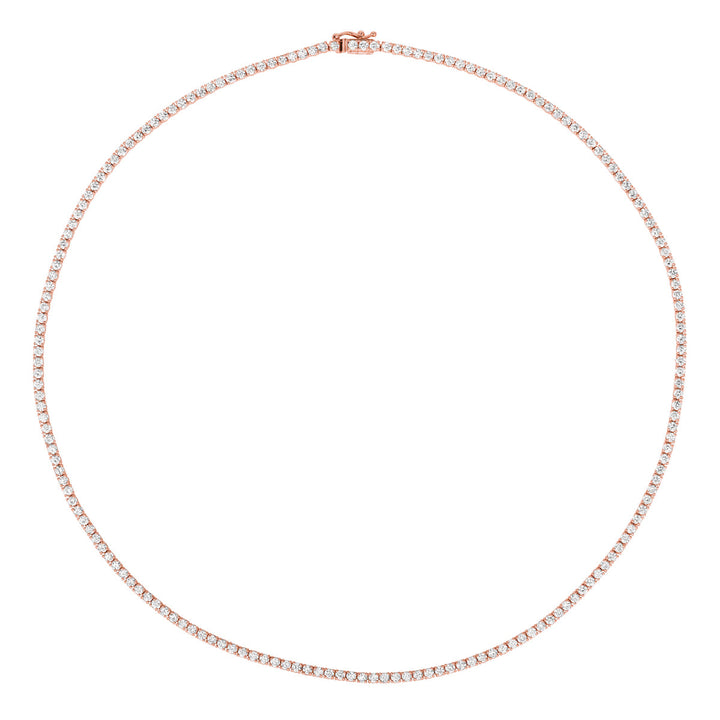 Petite Diamond Tennis Necklace