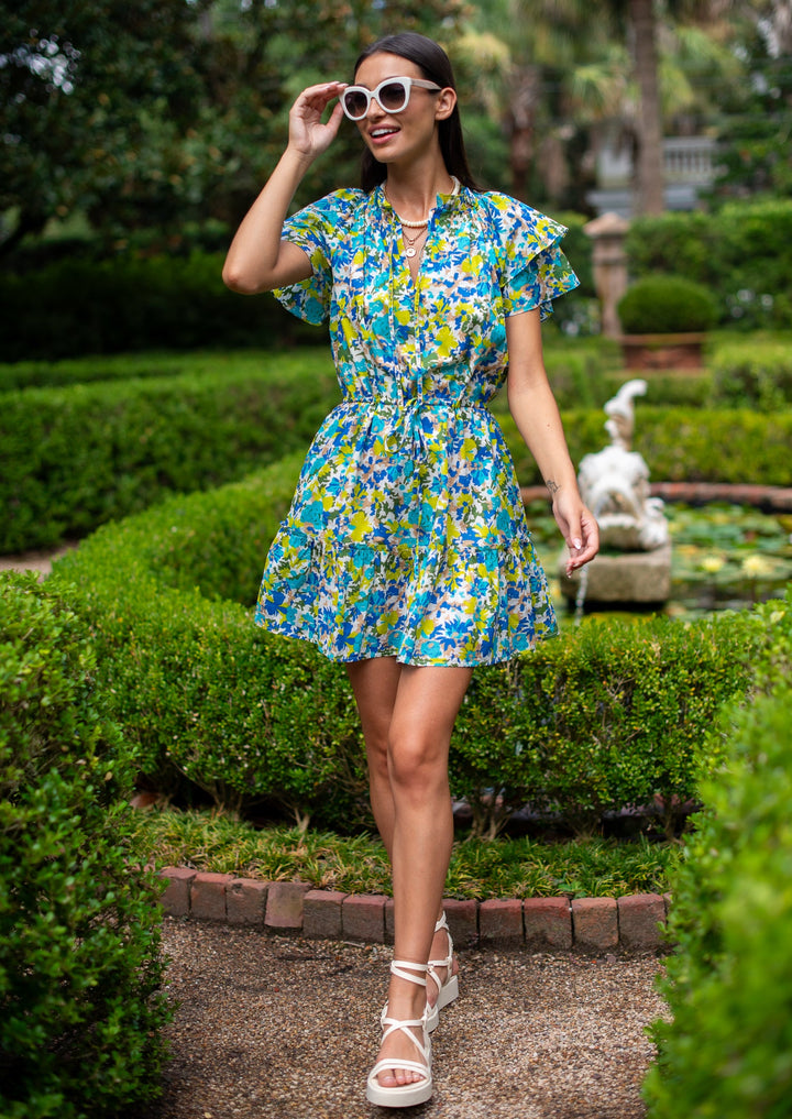 Tinsley Dress in Hidden Paradise