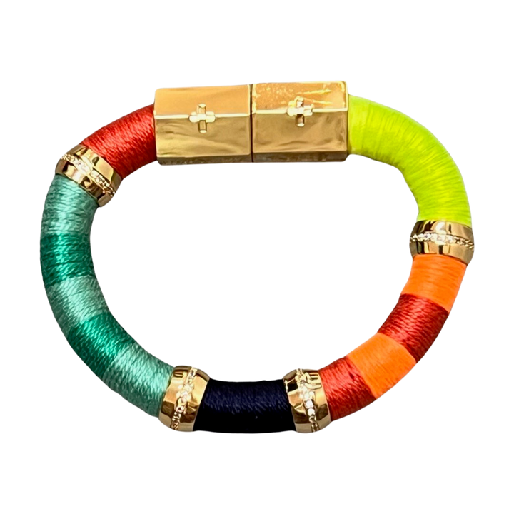 Colorblock Bracelet Maraschino