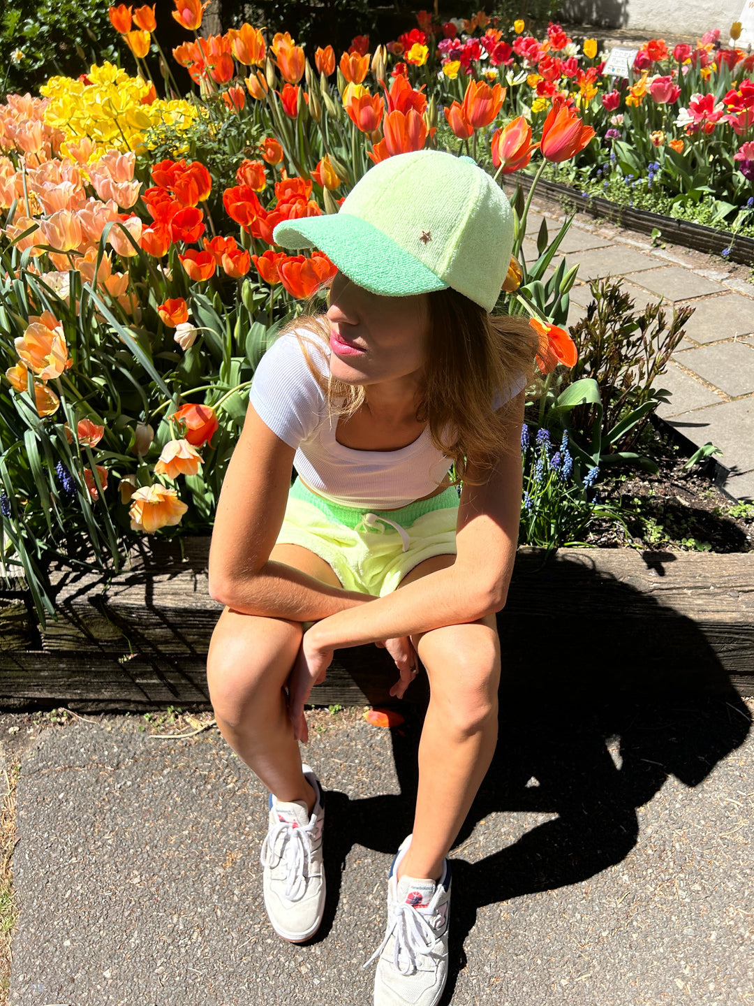 The Sagaponack Baseball Hat - Green/Yellow