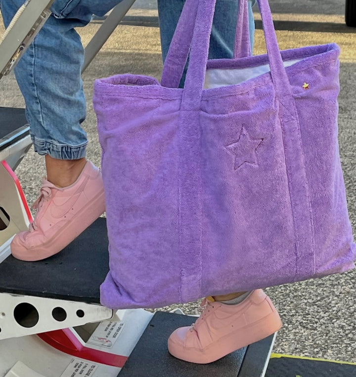 The O’ahu French Terry Beach Tote with Star