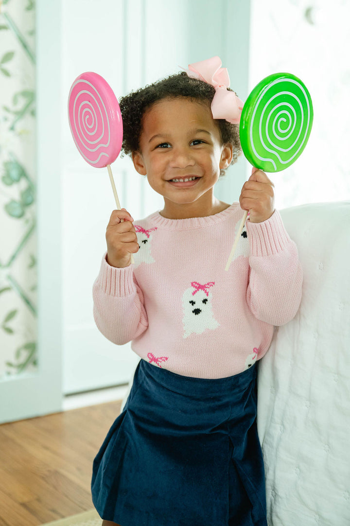 Pink Ghosts Sarah Sweater