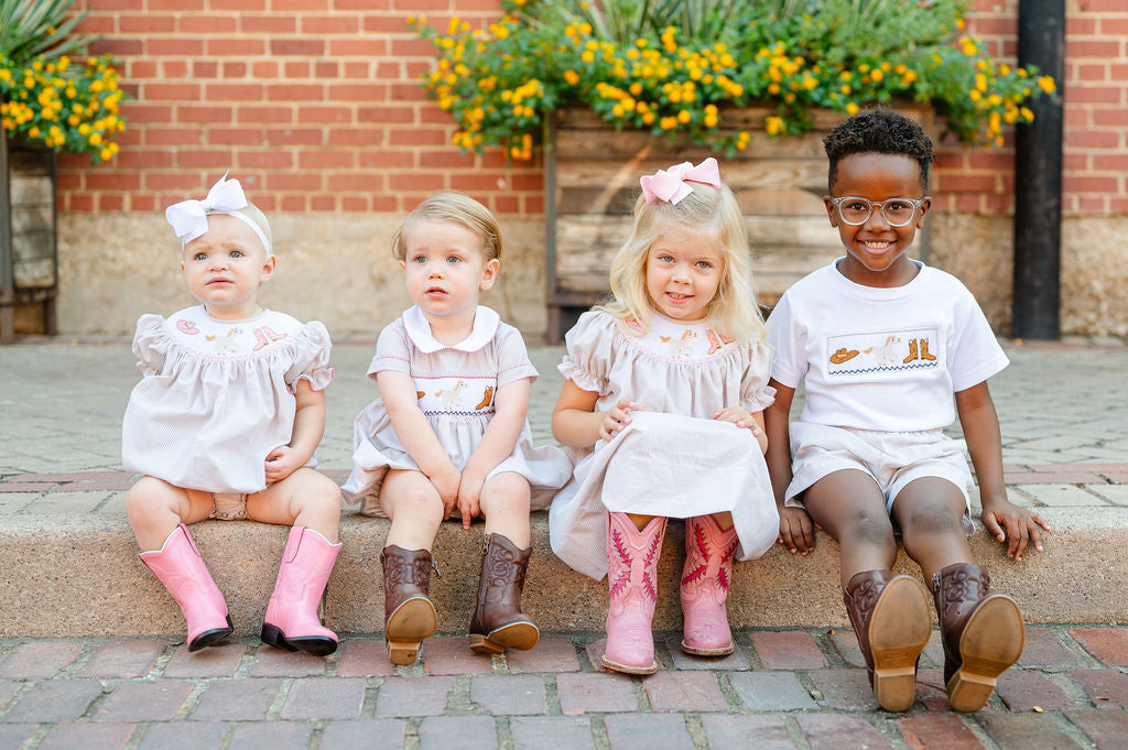 Rodeo Cowboy Beau T-Shirt/Shorts Set