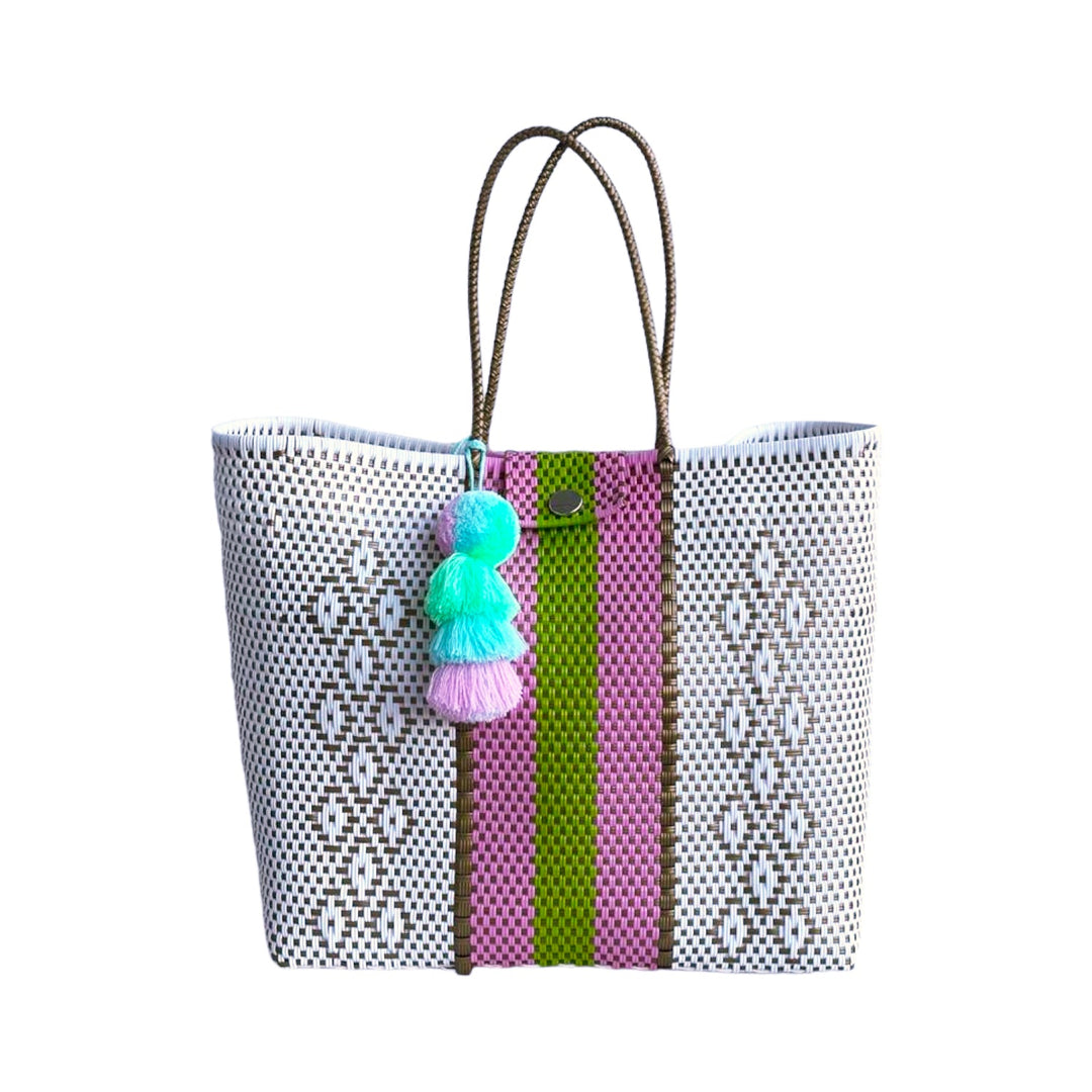 Rose Lime Joy Citron Tote