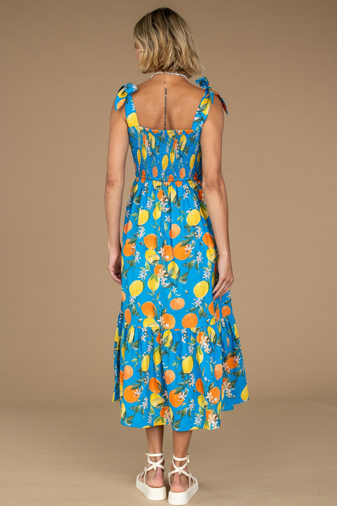 Doe Dress in Citron