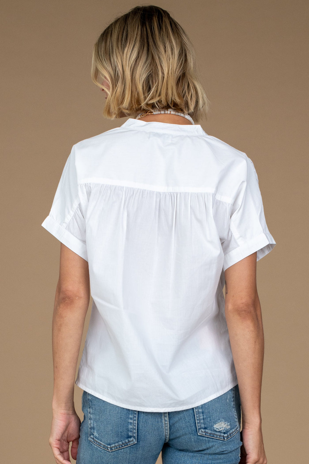 Tatum Top in Solid White