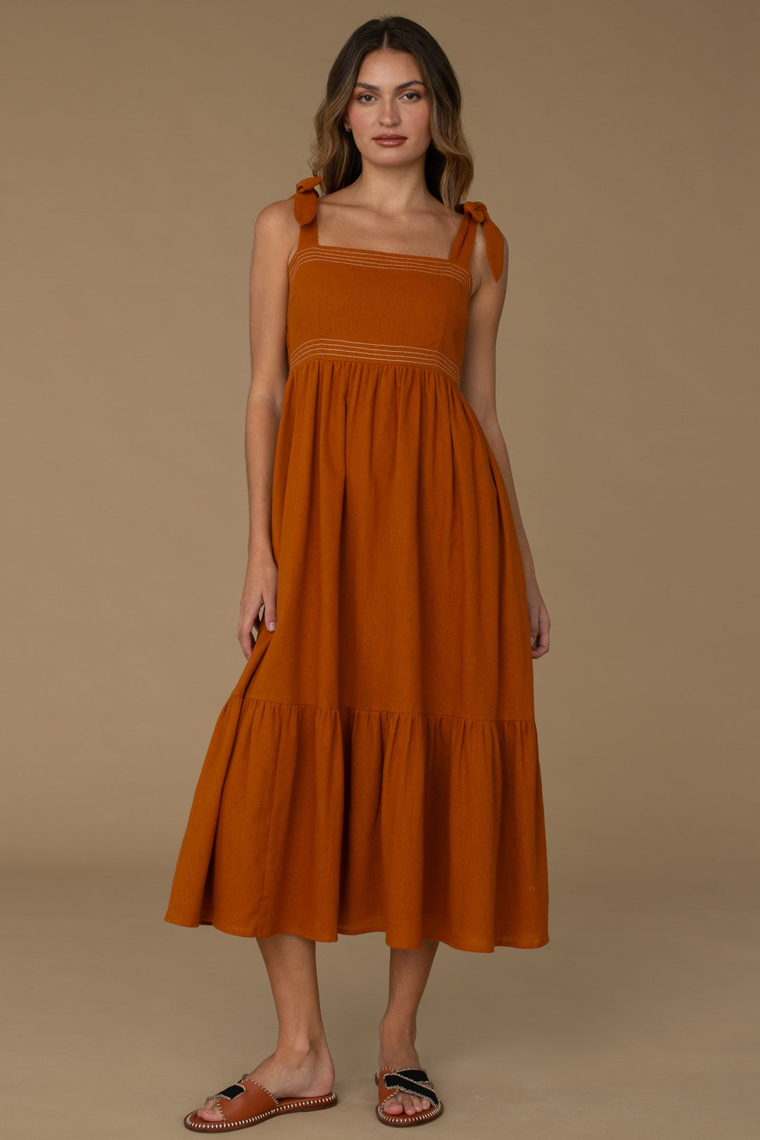 Doe Dress in Butterscotch