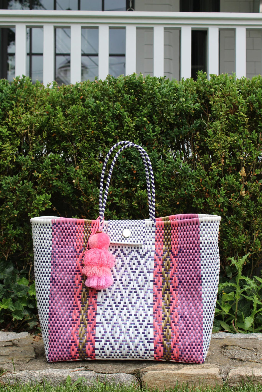 Cocoles Salmon Citron Tote