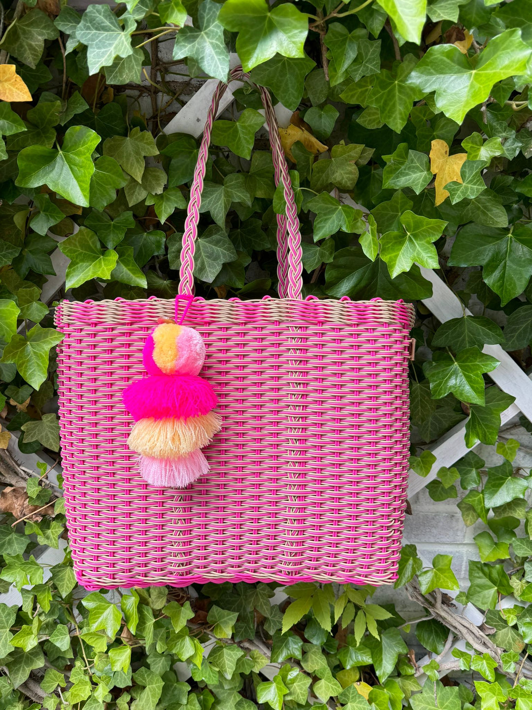 Pink Nest Citron Tote