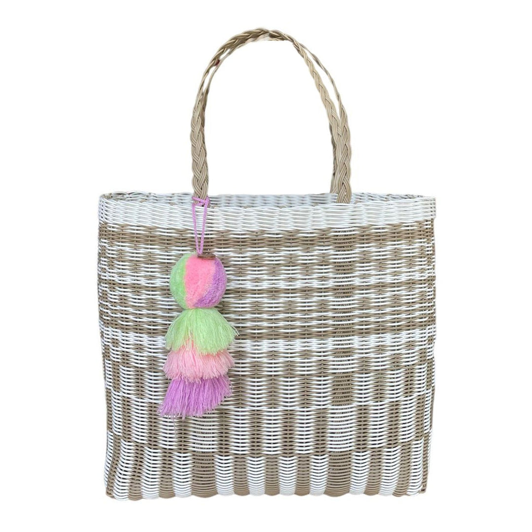 White Sand Citron Tote