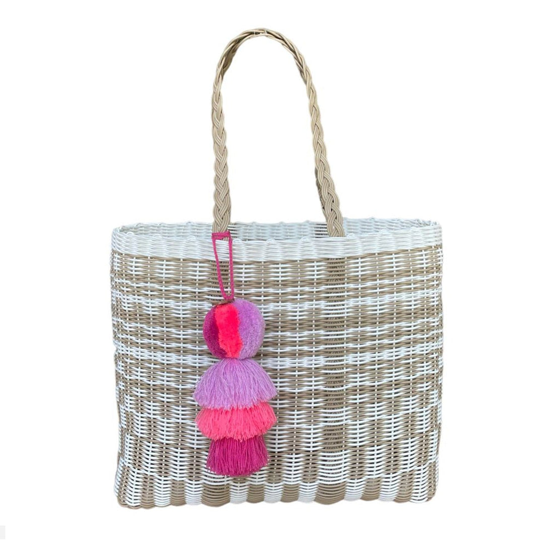 White Sand Citron Tote