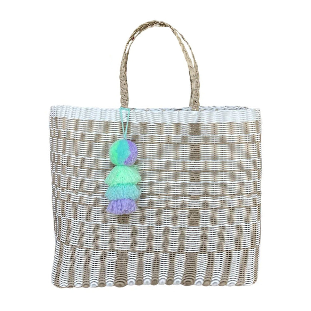 White Sand Citron Tote