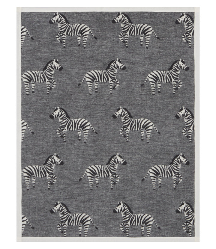 Zebra Zeal Mini Blanket