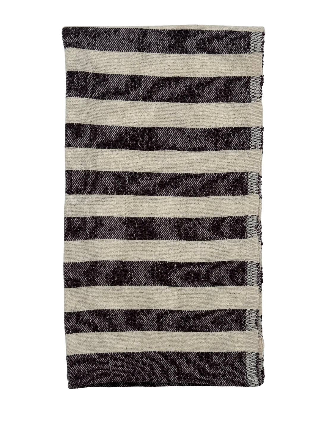 Chocolate Stripe Hand Towel