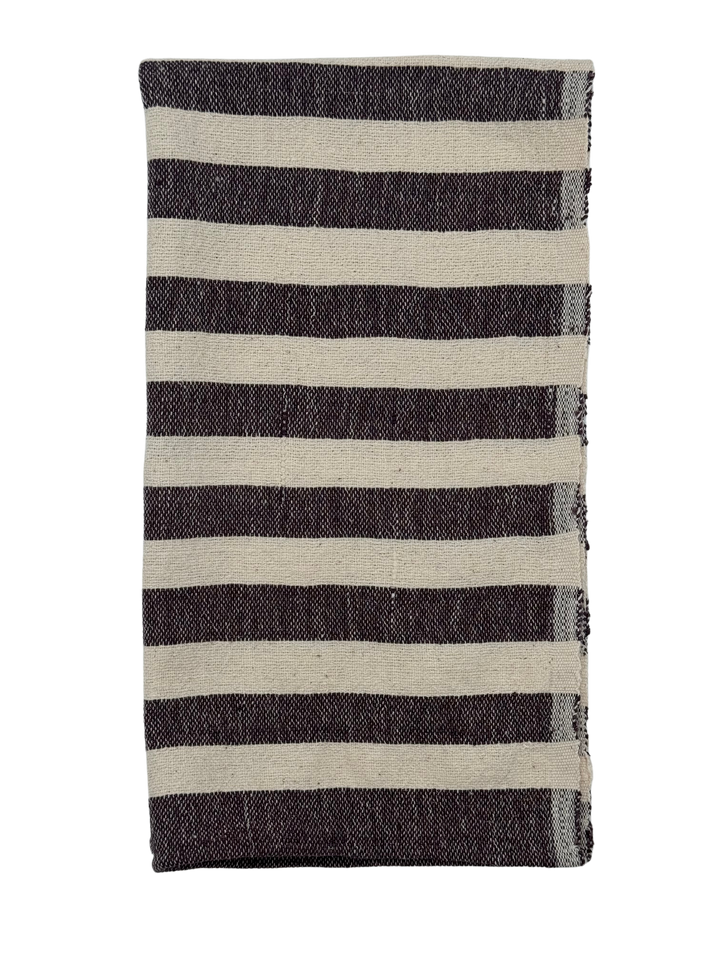 Chocolate Stripe Hand Towel