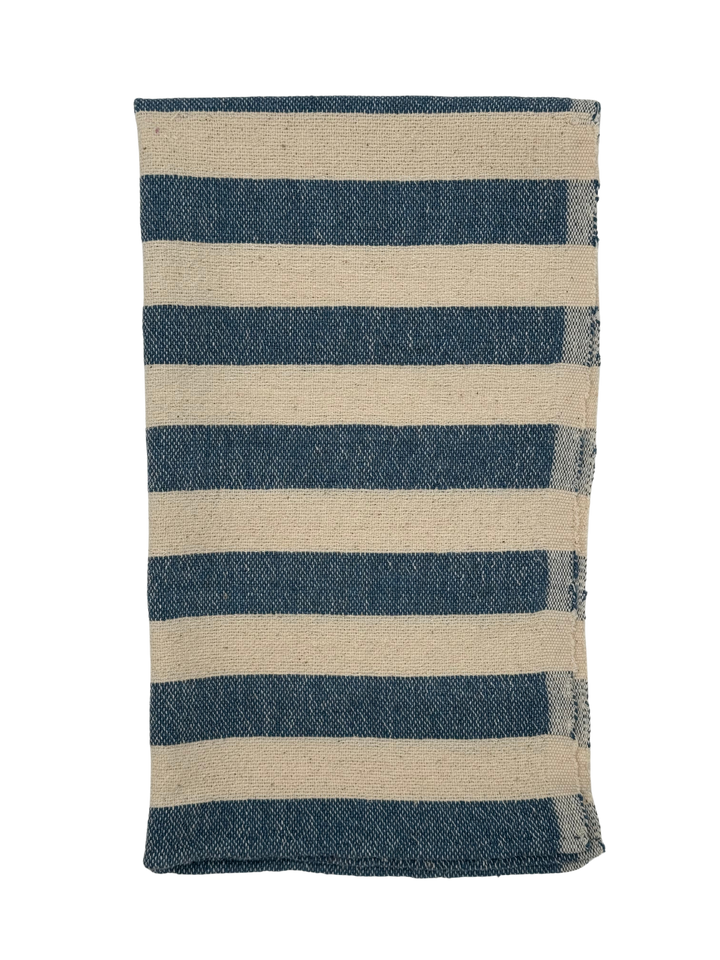 Chambray Stripe Hand Towel