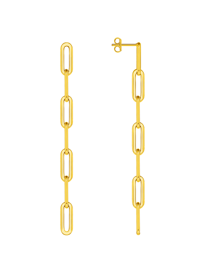 Chain Link Dangle Earrings