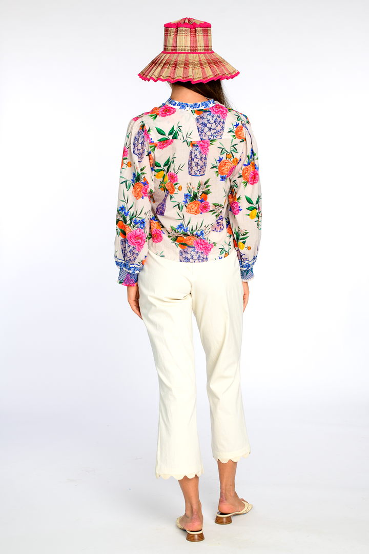 Jojo Pants in Solid Ivory