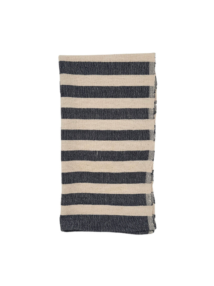 Indigo Stripe Hand Towel