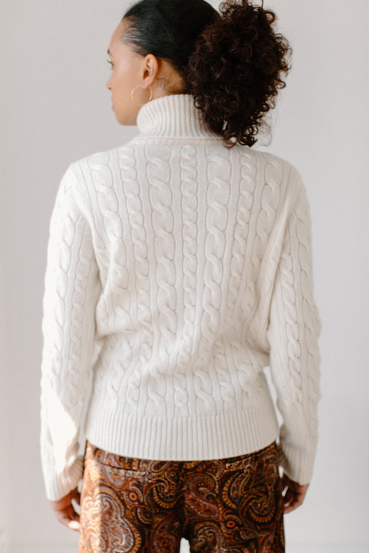 Cable Knit Turtleneck