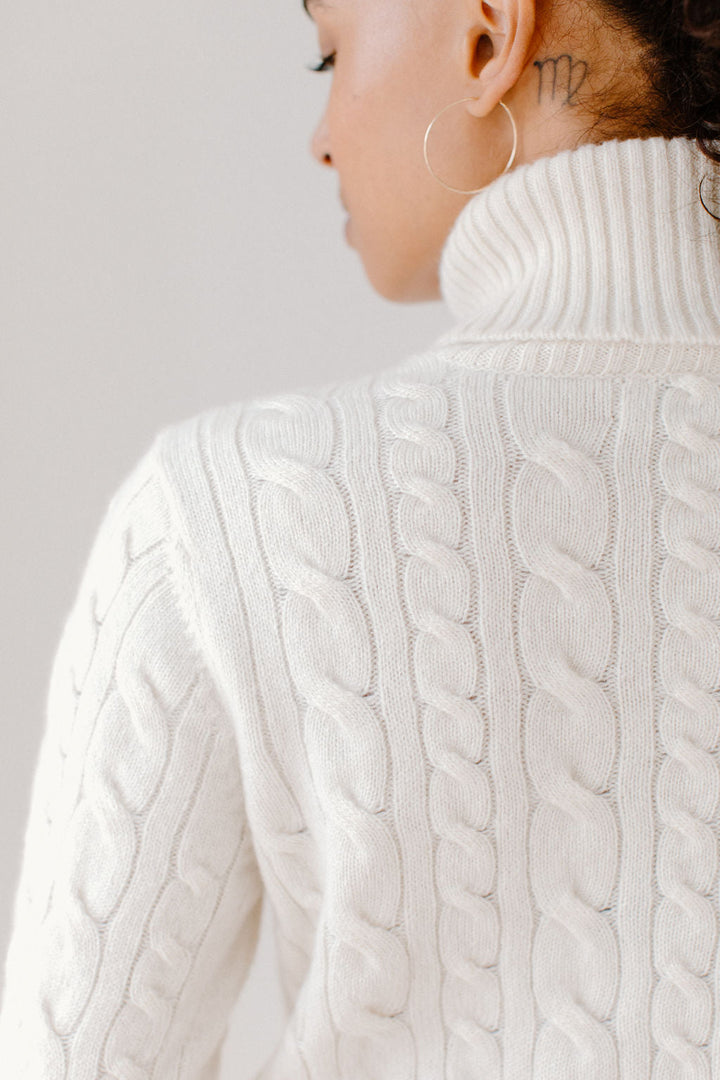 Cable Knit Turtleneck