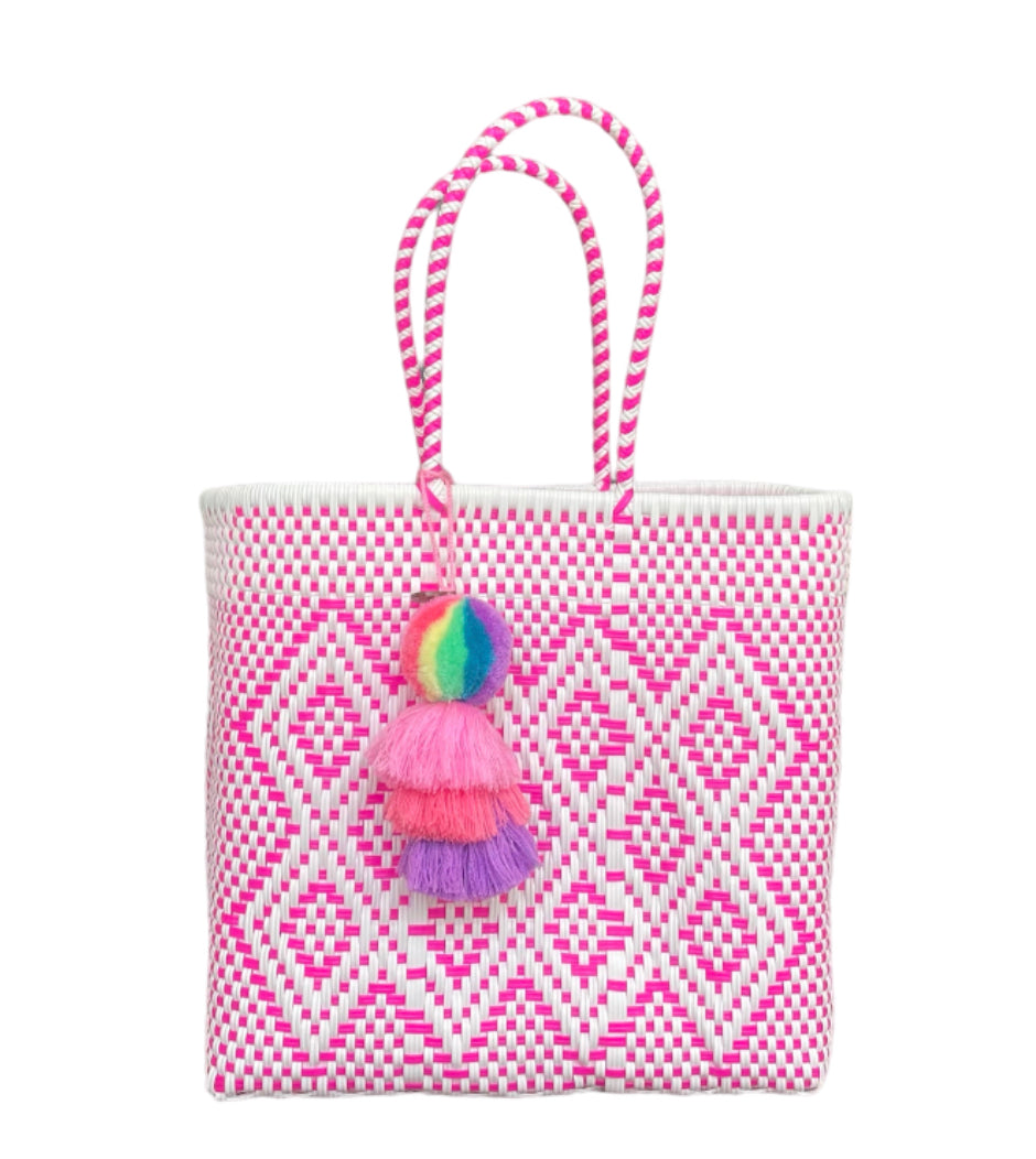 Neon Pink Cocoles Citron Tote