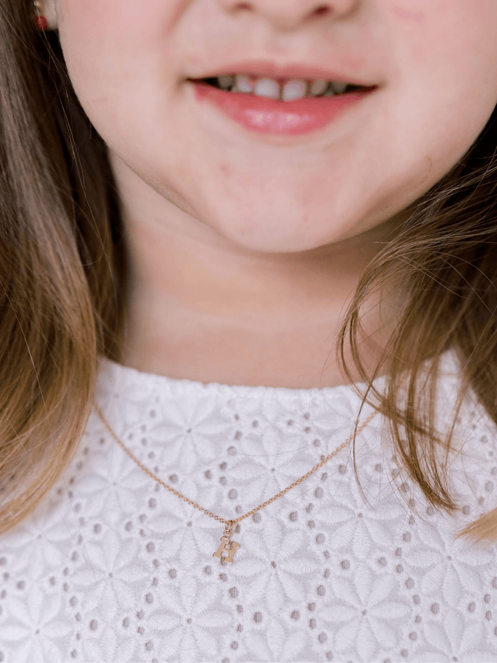 Kid Initial Everyday Necklace