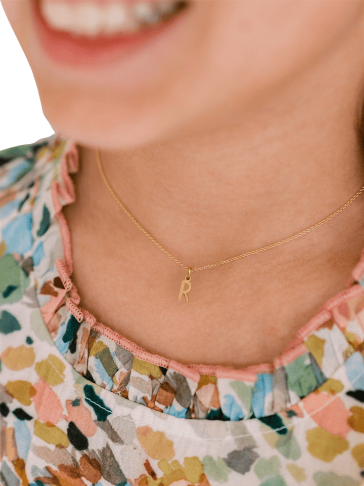 Kid Initial Necklace