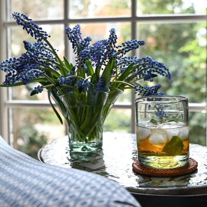 Petite Lettuce Leaf Vase (Clear)