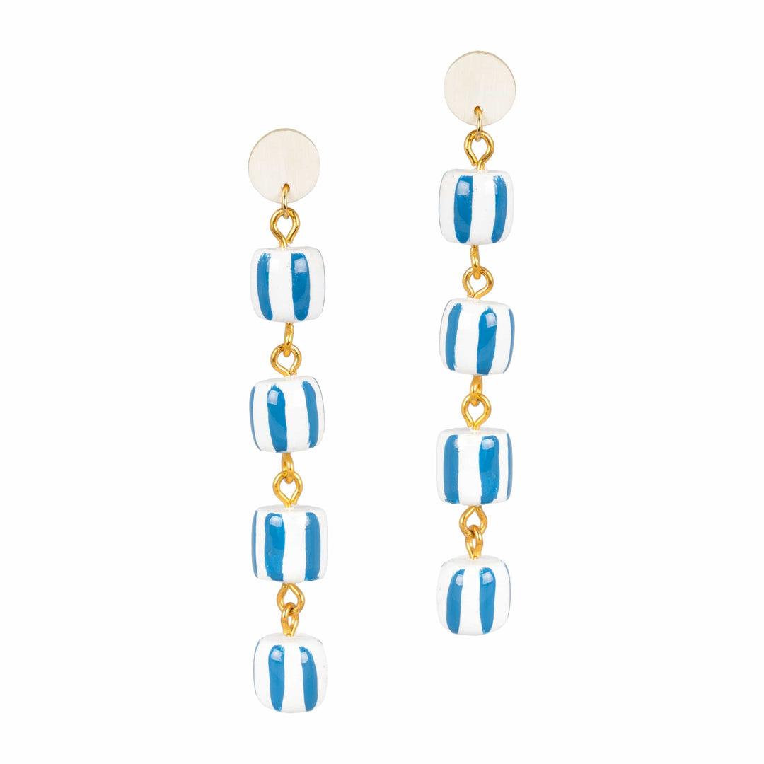 Blue Sofia Drop Earrings
