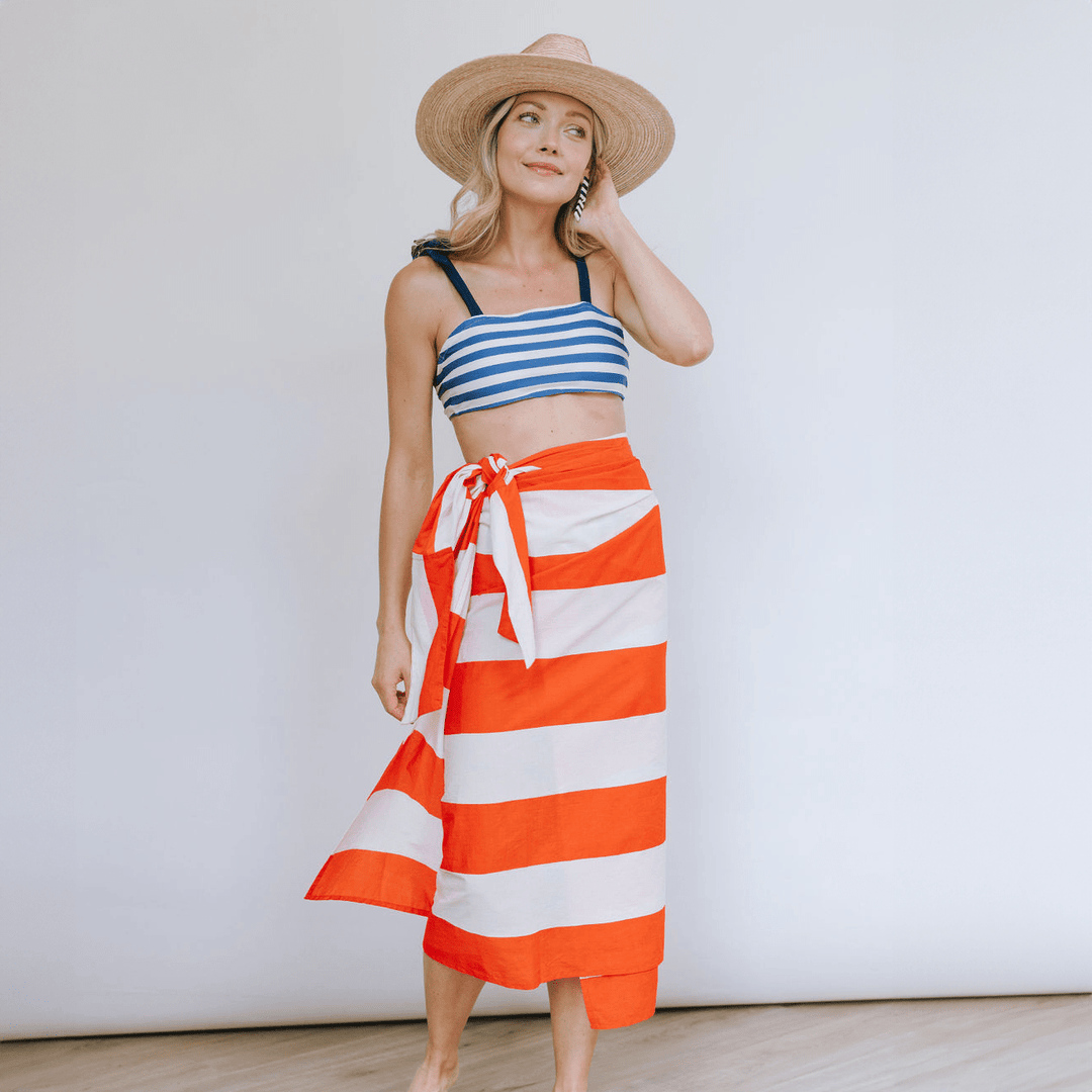 Capitana Stripe Sarong