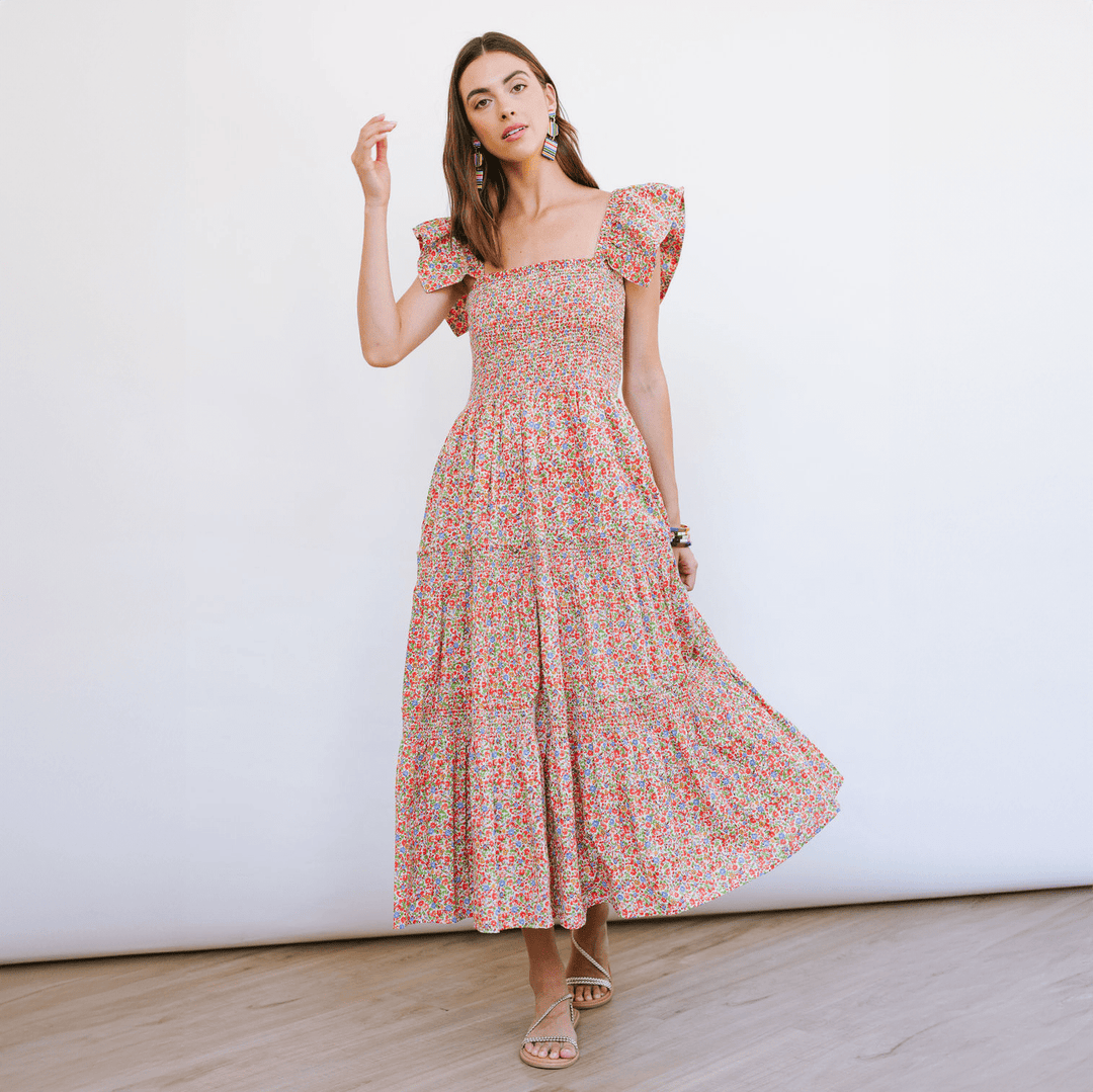 Caroline Flower Rio Dress