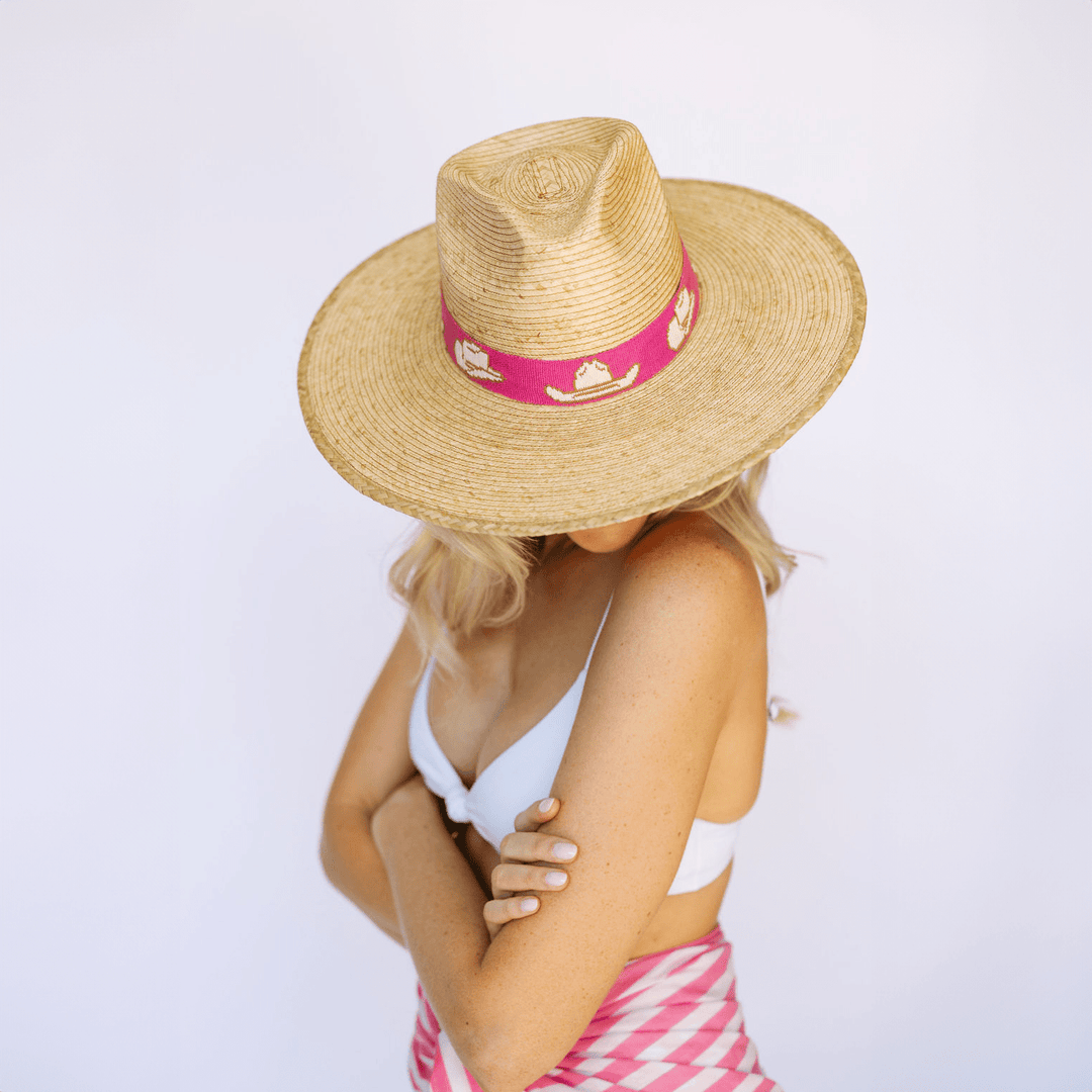 Cowgirl Embroidered Palm Hat