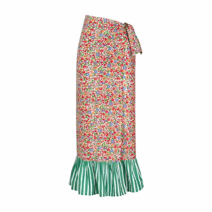 Floral Twin Print Vienna Sarong