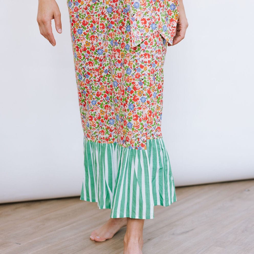 Floral Twin Print Vienna Sarong