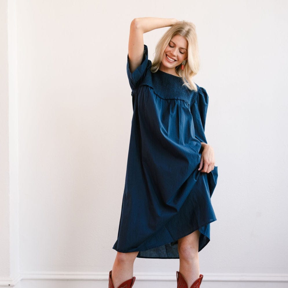 Navy Nomad Dress