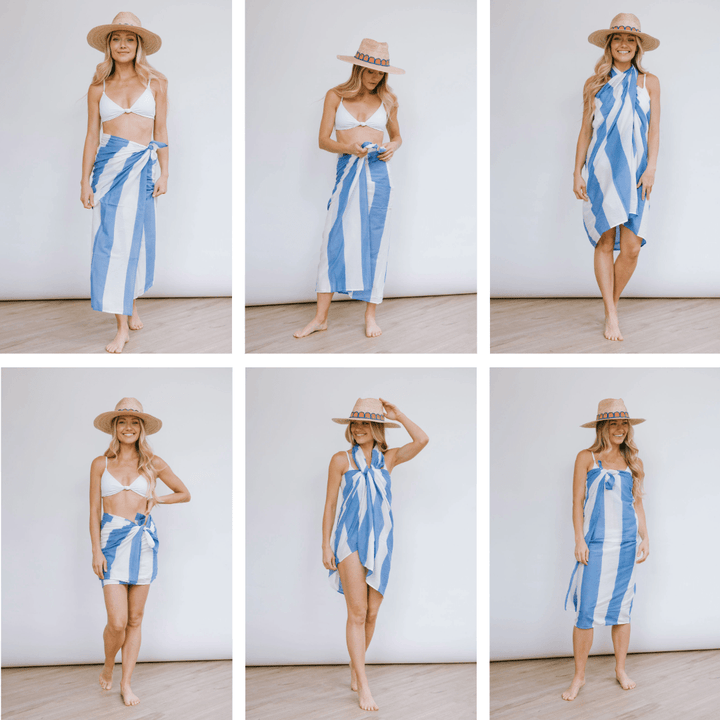 Navy Sandy Sarong