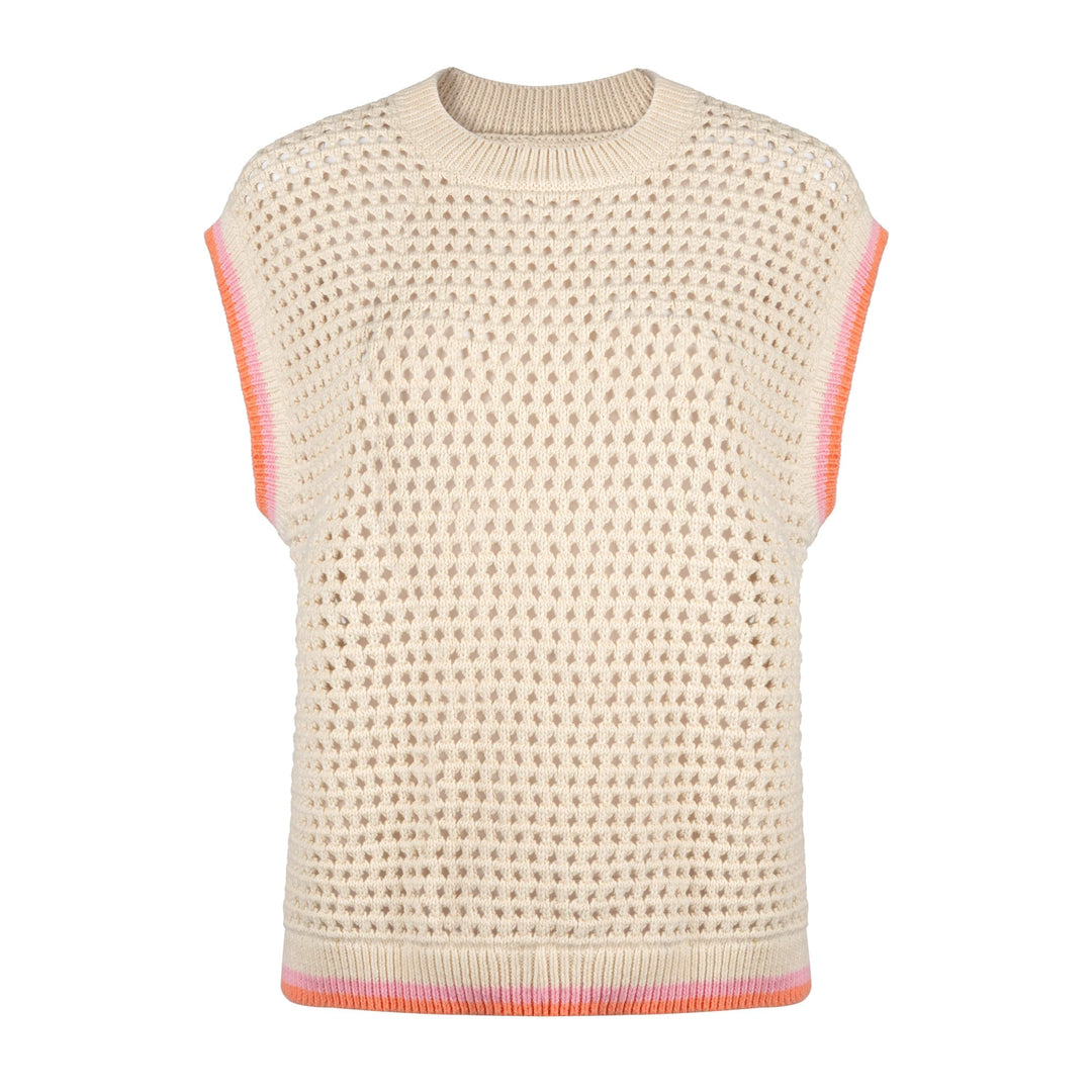 Peach Kennedy Sweater Vest