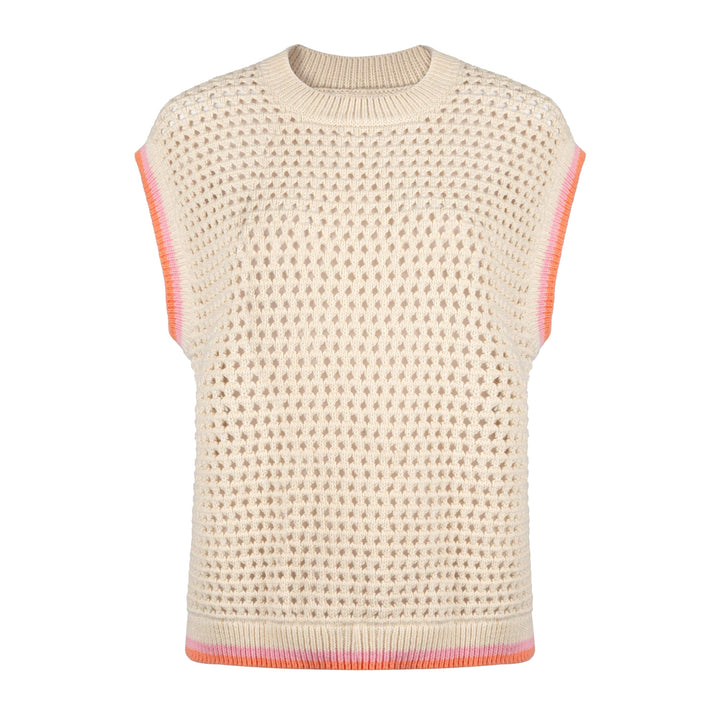 Peach Kennedy Sweater Vest