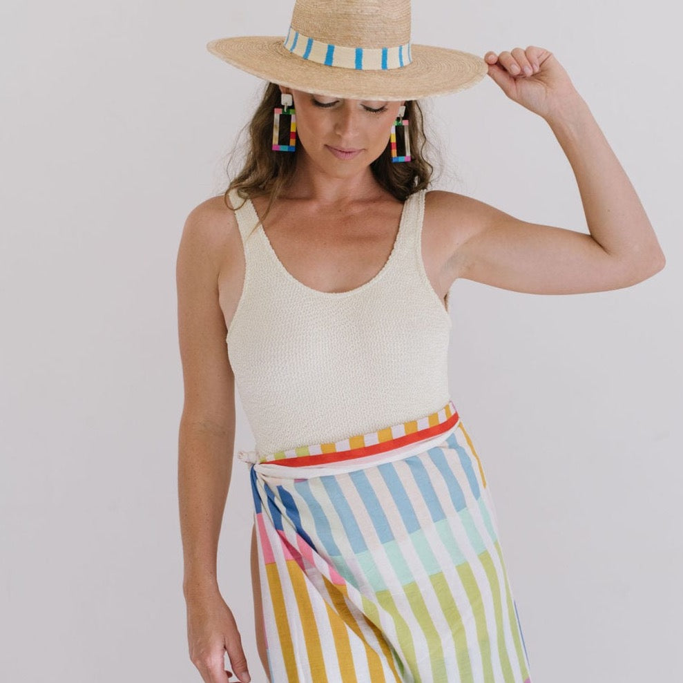 Rainbow Stripe Sarong