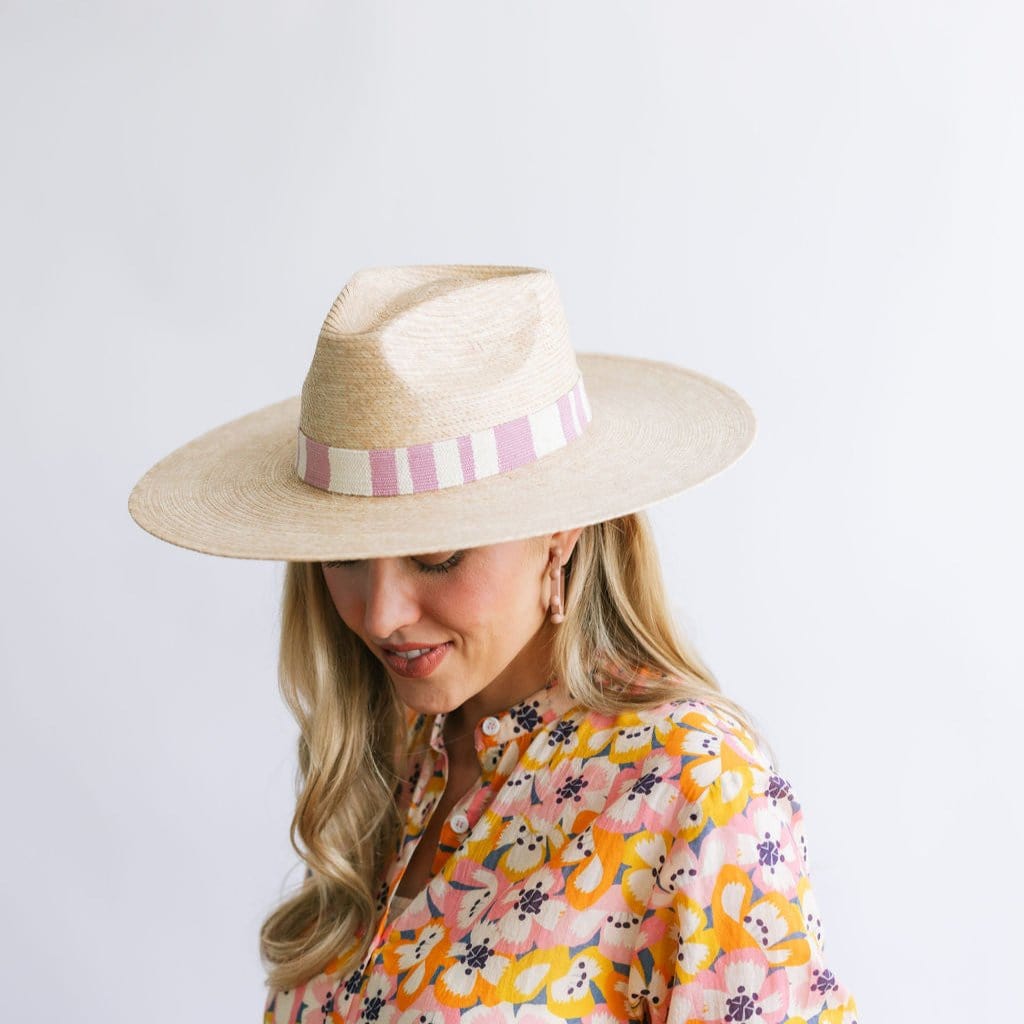 Rosa Palm Hat