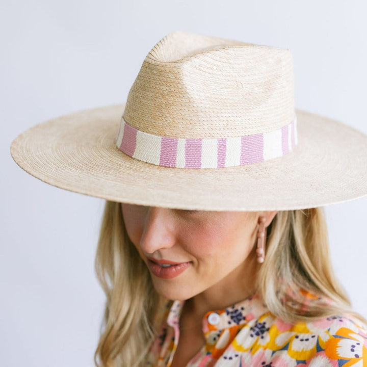 Rosa Palm Hat