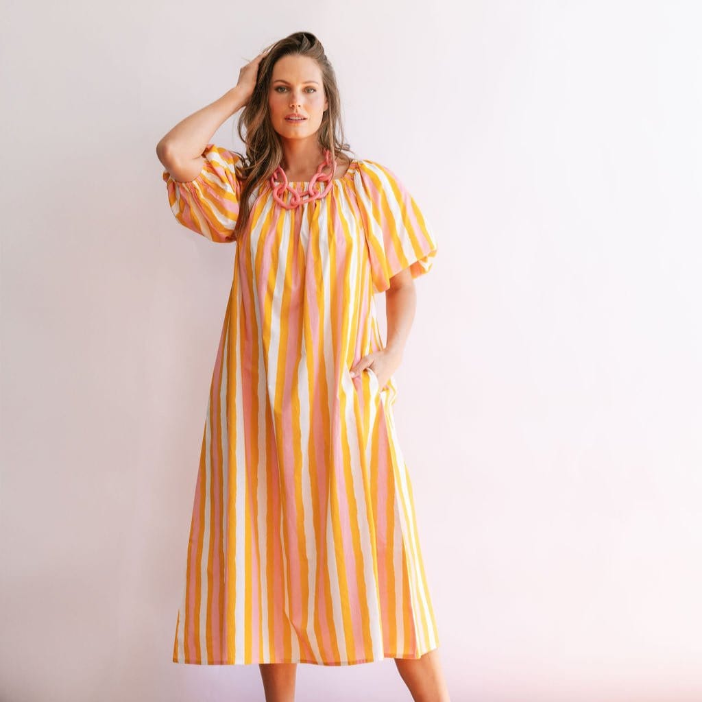 Sunkissed Stripe Ace Dress