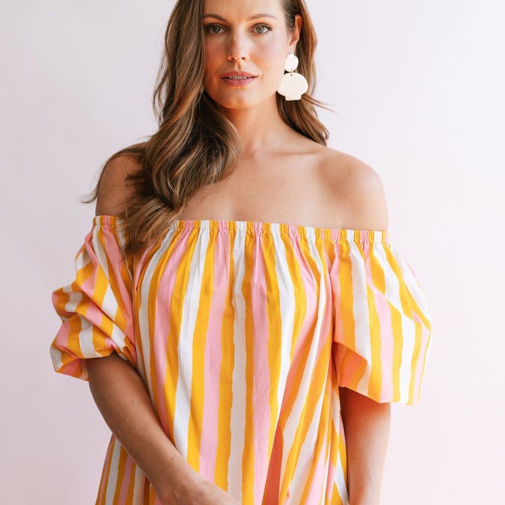 Sunkissed Stripe Ace Dress