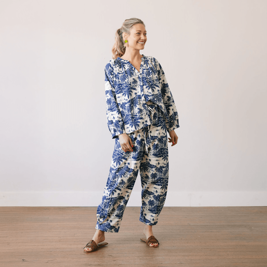 Tropical Toile Lucia Pant